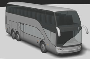 Autobus da letto 3d