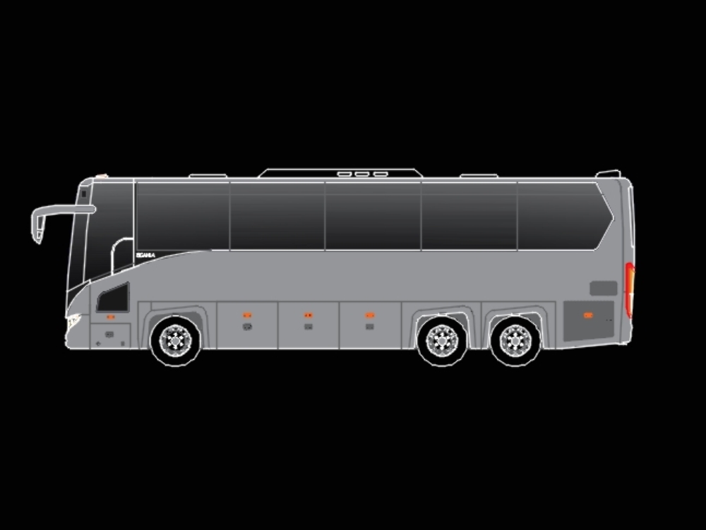 Bus scania touring