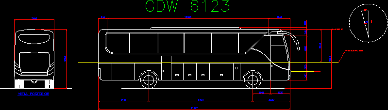 ônibus interurbano gdw
