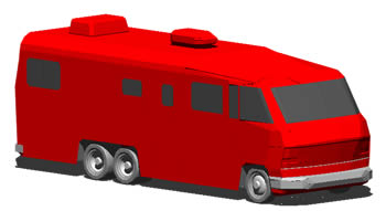 Wohnmobil in 3D