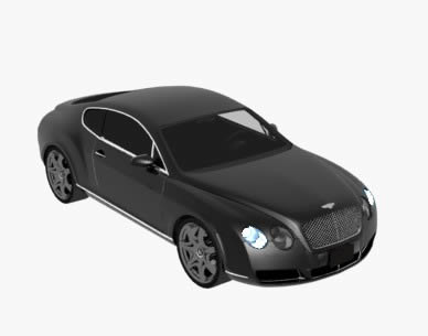 Automobile del continente Bentley