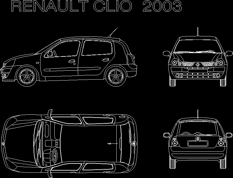 Renault Clio 2D