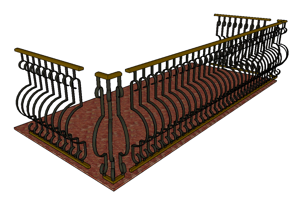 Typischer Balkon der nicaraguanischen Kolonialarchitektur