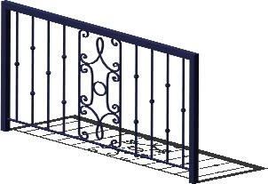 3d railing