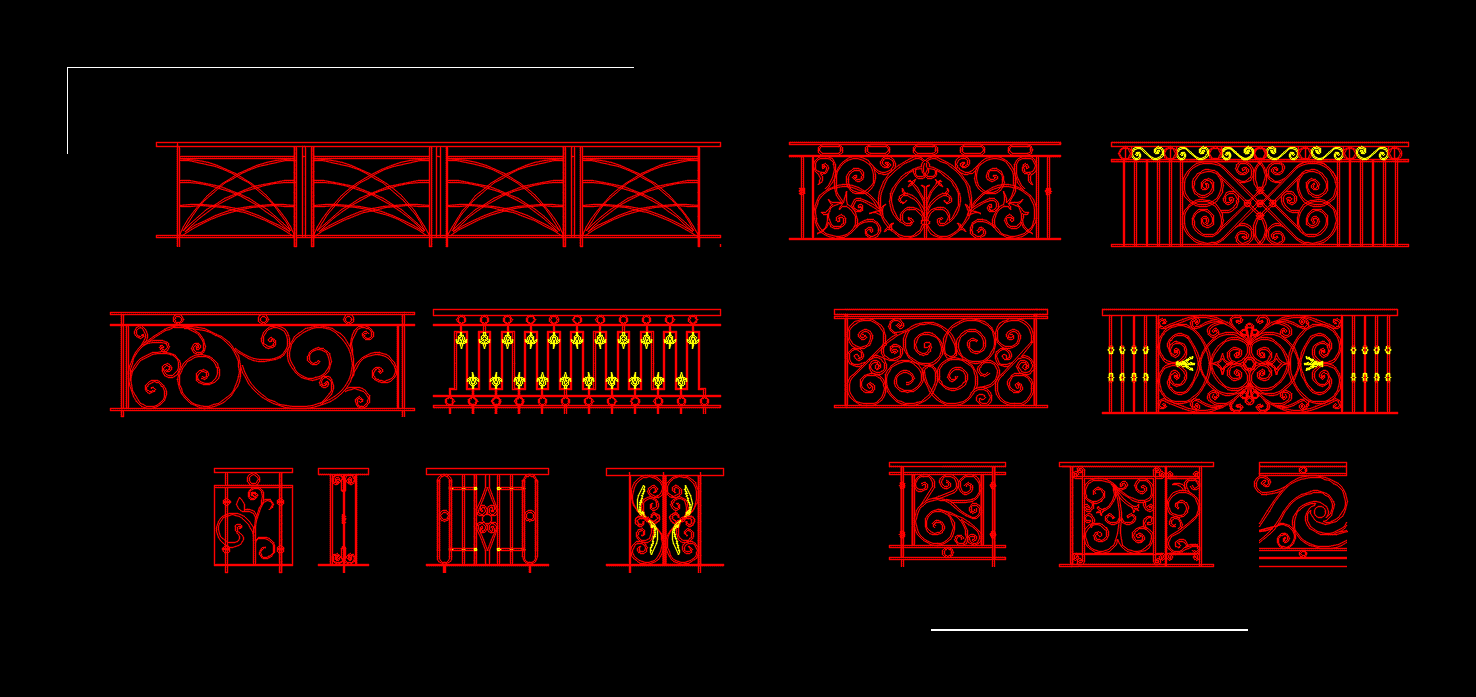 Geländer-Detail
