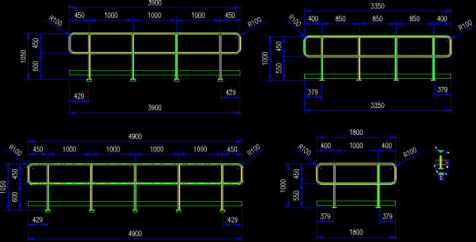 Barandas metalicas