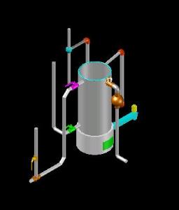 chaudron 3d zip