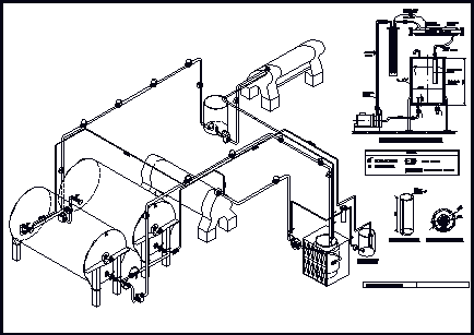 Rohrheizungssystem - Thermoöl