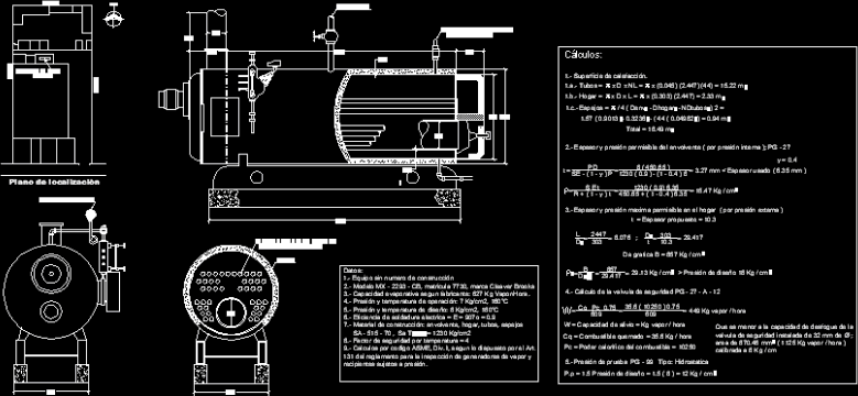 steam boiler