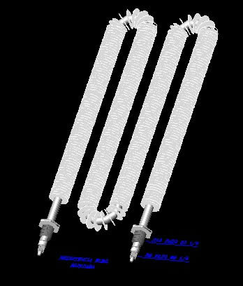 Resistencia blindada 3d