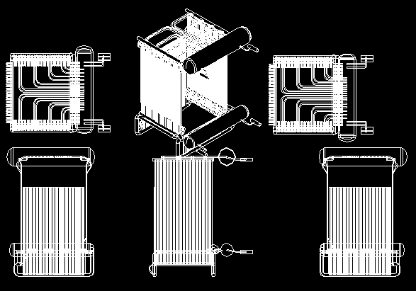 tubo della caldaia