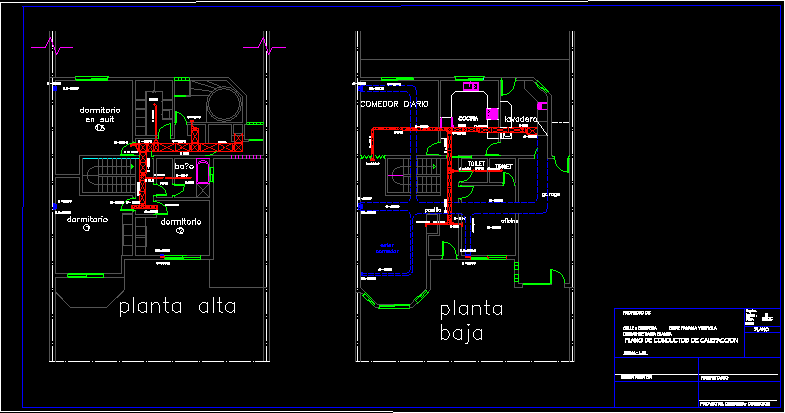 plan de chauffage