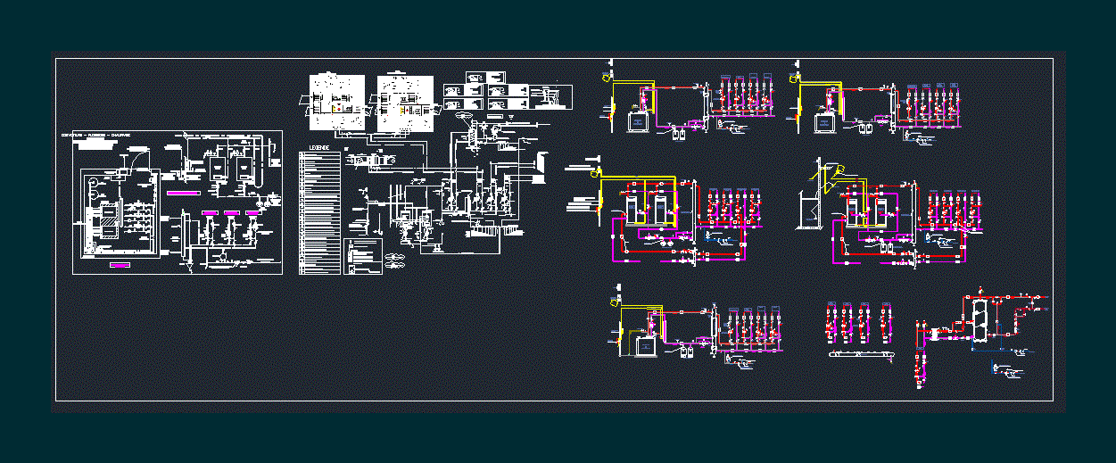 Diagramme hydraulischer Prinzipien