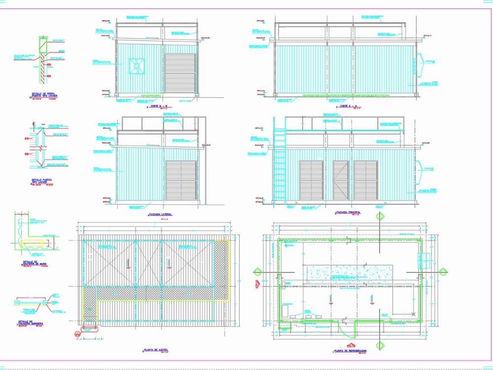 refrigeration room