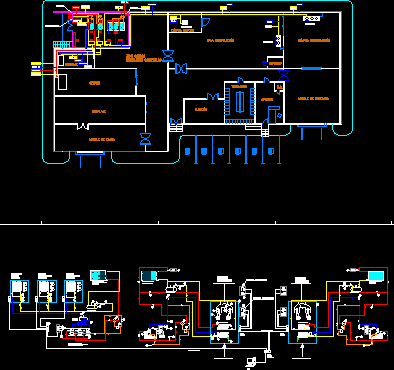 Projeto de oficina de salsichas com sala de secagem