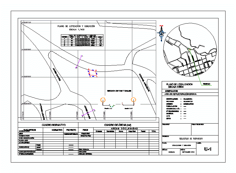 Plano de ubicacion