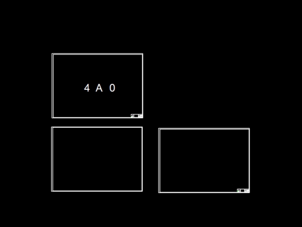Format 4 A0 mit Sec-Box anhand eines Elektroplans