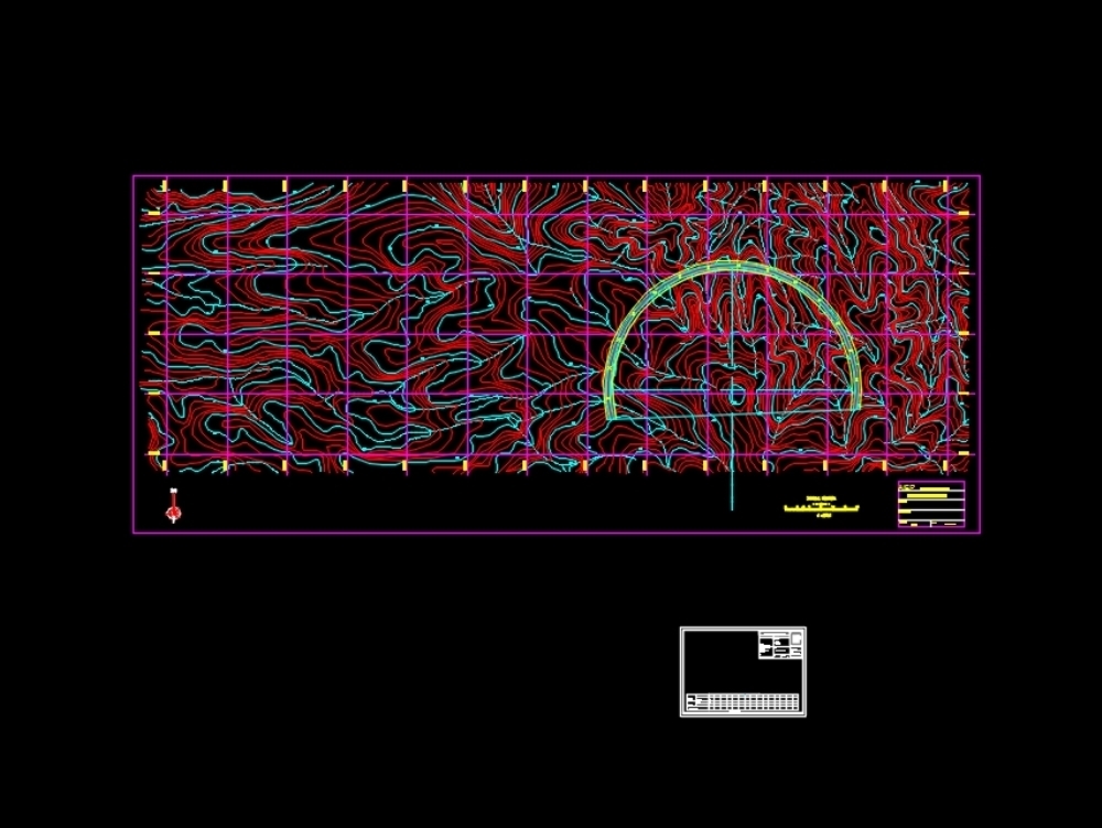 aiep work: road layout