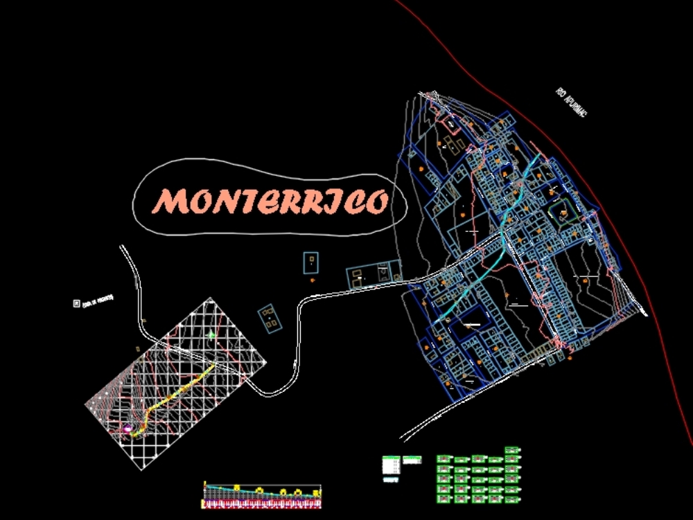 autoroute des égouts de monterrico