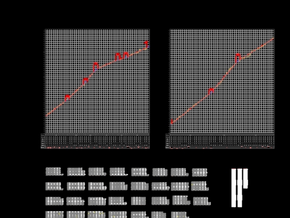 Longitudinal profile of the moyan - pagaypuente incahuasi highway