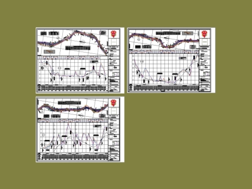 Geometric design of track and signaling