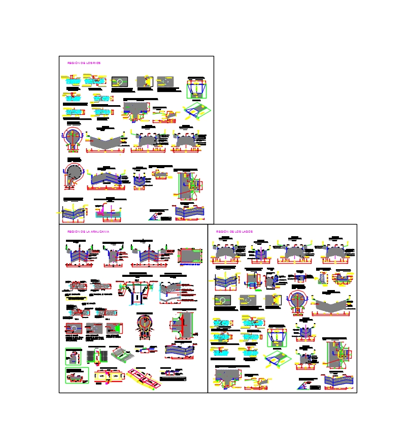 Pavement details - autocad - project