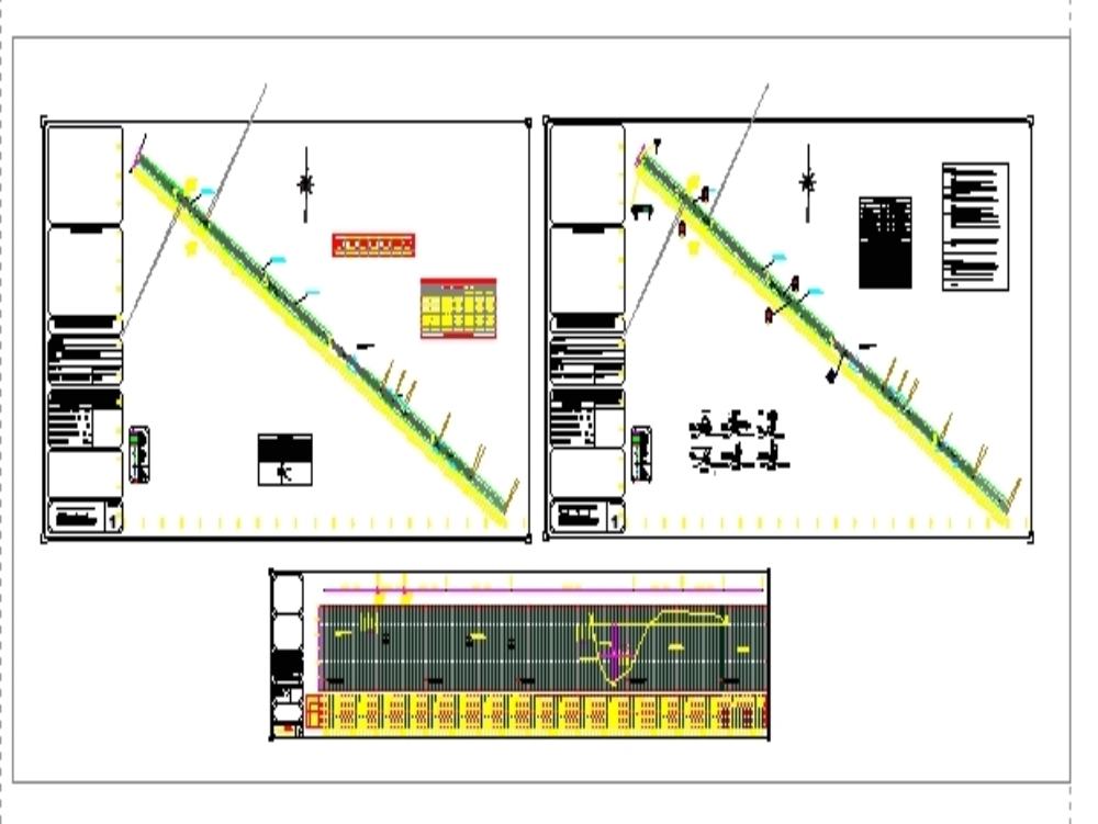 Double lane highway construction