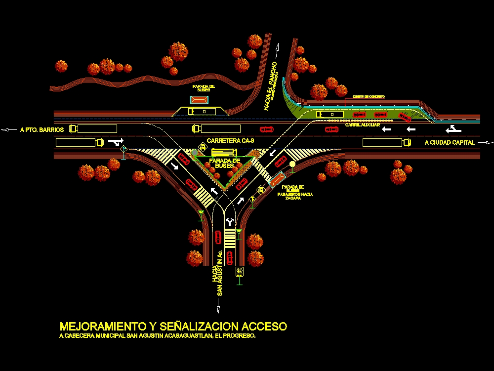 Diseno urbano - ordenamiento vial en t