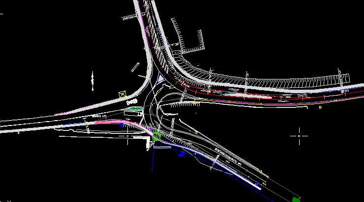 Crossing of roads- road junction