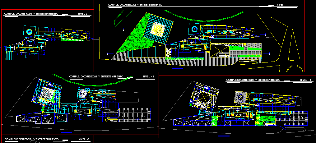 Complejo comercial y entretimiento