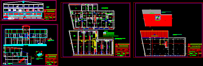 Projeto comercial e residencial