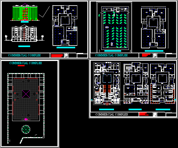 Plan centro comercial