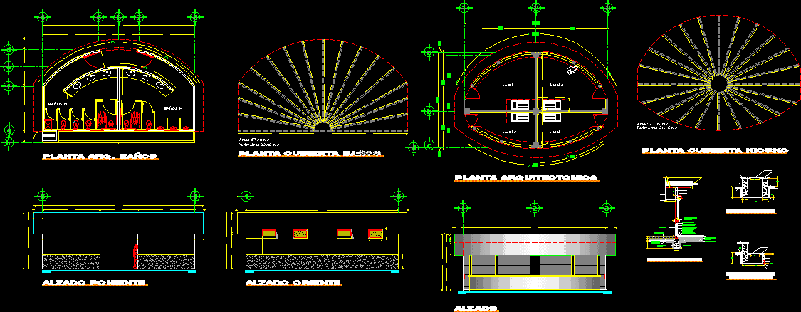 Kioscos y banos publicos