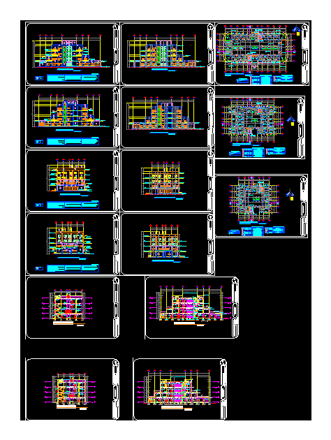 Centro comercial y apartamentos