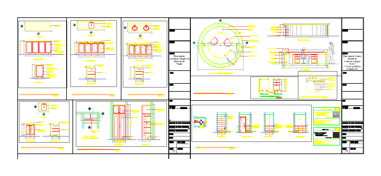 Kiosco (ebanisterias y banos)