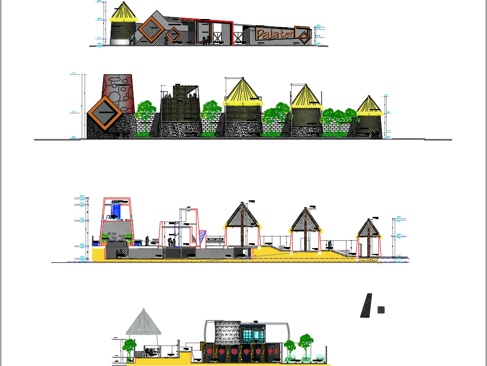 Entwurf eines Kulturzentrums