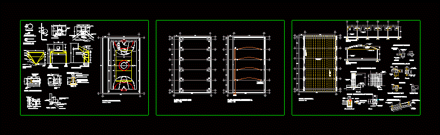 Estructura metalica y techumbre cancha usos multiples