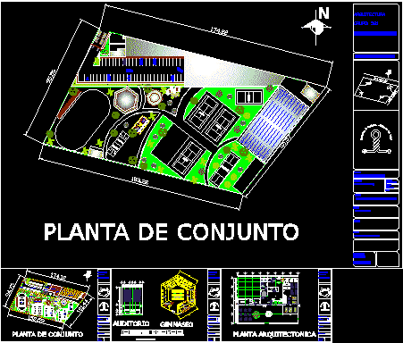 Plano club deportivo