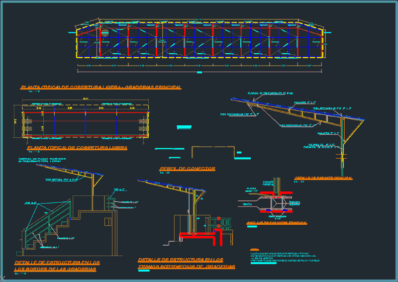 Complejo deportivo - proyecto completo