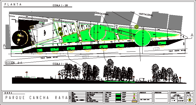 Parque cancha rayada