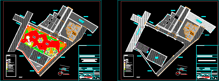 Projeto arquitetonico plaza publica