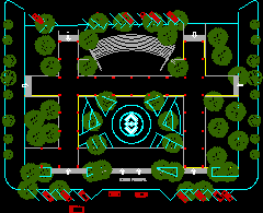 Plaza seca y anfiteatro