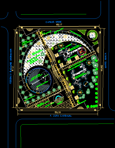 Diseno de plaza