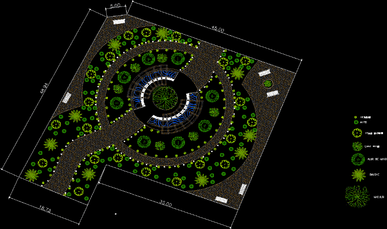 Diseno de parque; urbanismo