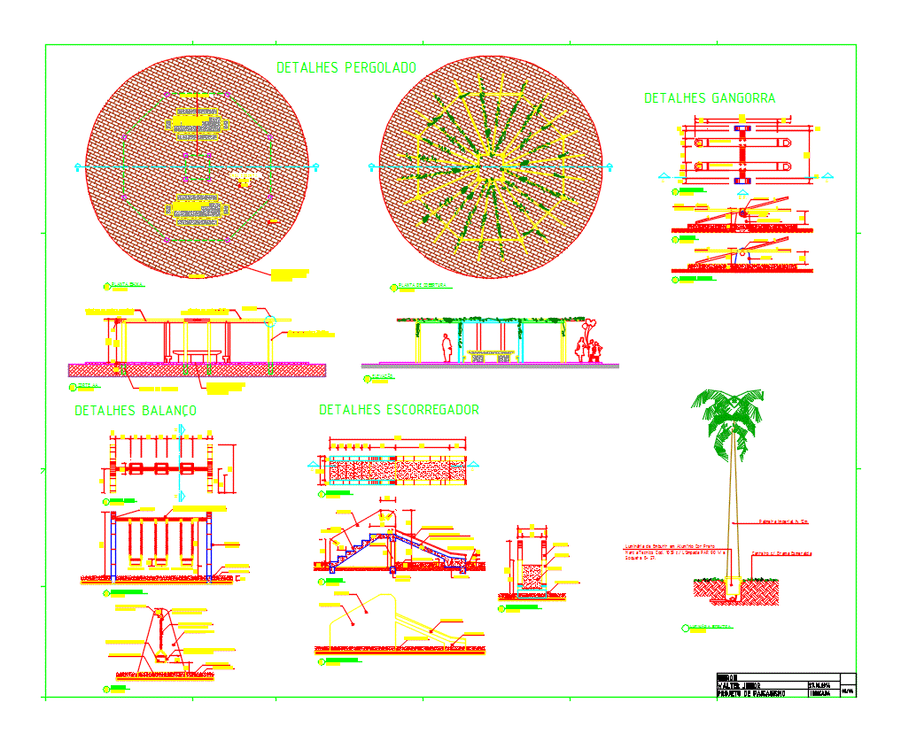 Proyecto de paisajismo en plaza