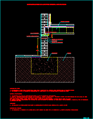 Impermeabilizacion de muros con barrera anticapilaridad