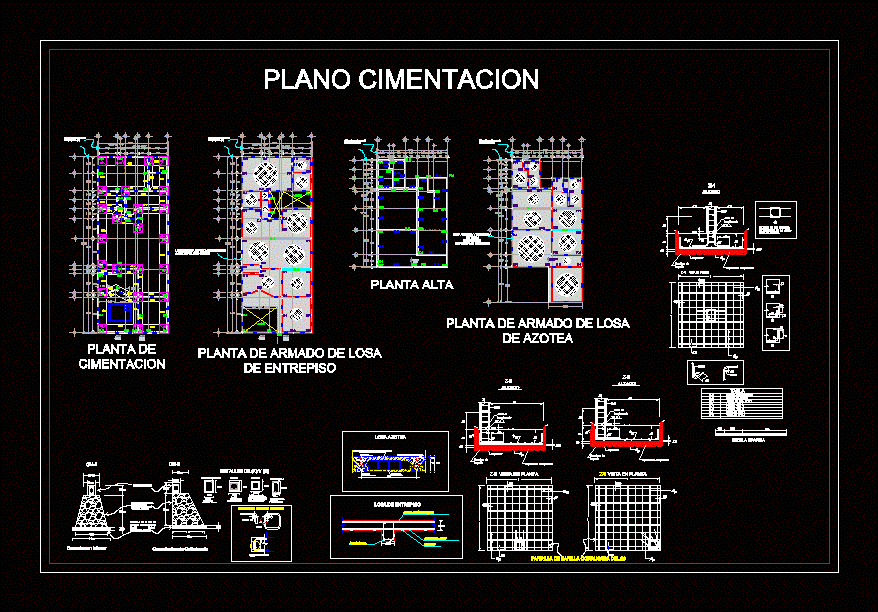 Cimentacion de piedra