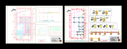 Plano de trazo y cimentacion