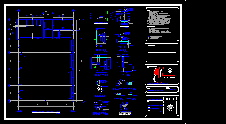 Nave industrial (cimentacion).