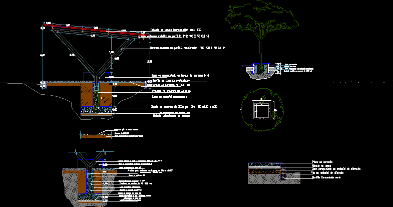 Detalles de cimentacion